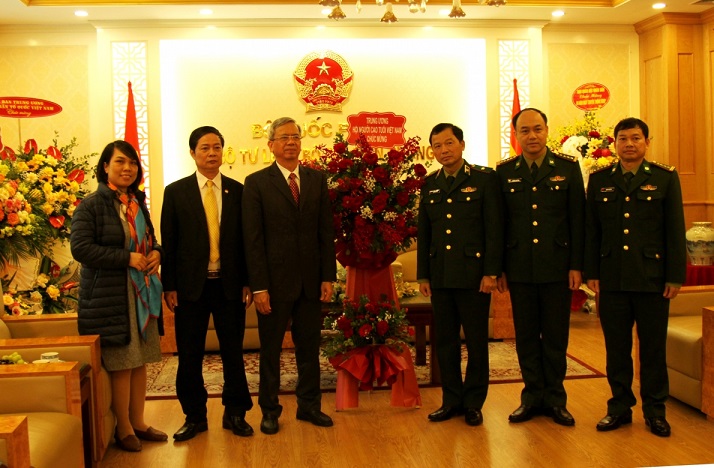 Trung ương Hội NCT Việt Nam chúc mừng Ngày truyền thống Bộ đội Biên phòng (3/3)